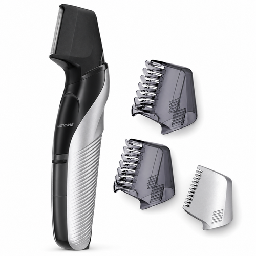 Cordless Body Groomer with 3 Trimming Combs